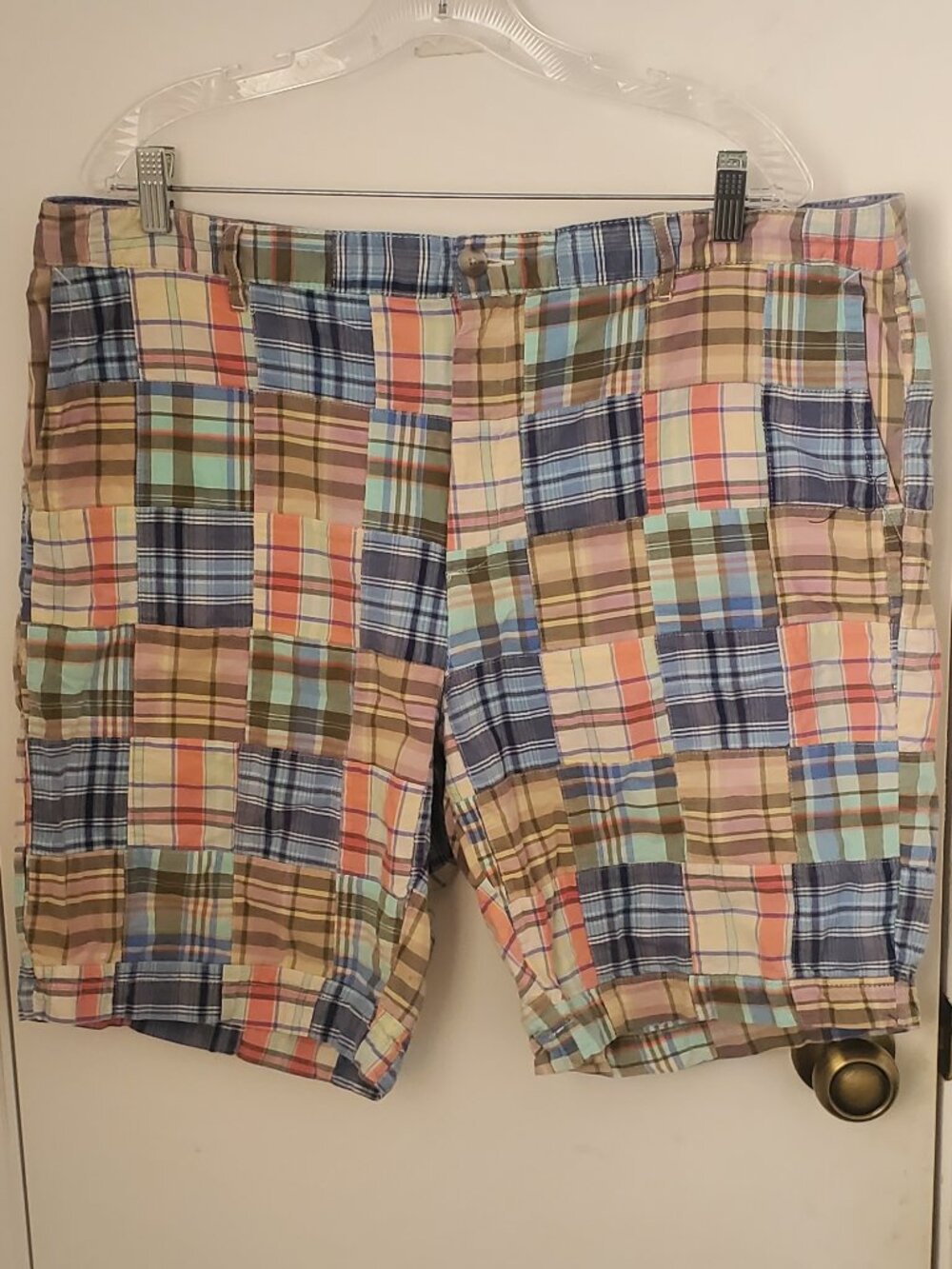 L.L. Bean Patchwork  Bermuda Shorts Women's Size 18W